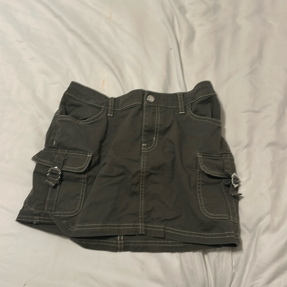 Green skirt